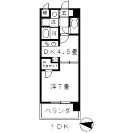 FINE　CALL　TB-Fの物件間取画像